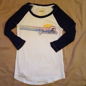 Hollister 3/4 Sleeve Tee